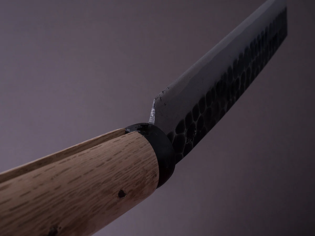 Ajikataya - Old Style Hatchet - Tsuchime - 210mm - Oak Wood Handle - Double Bevel - Image 10