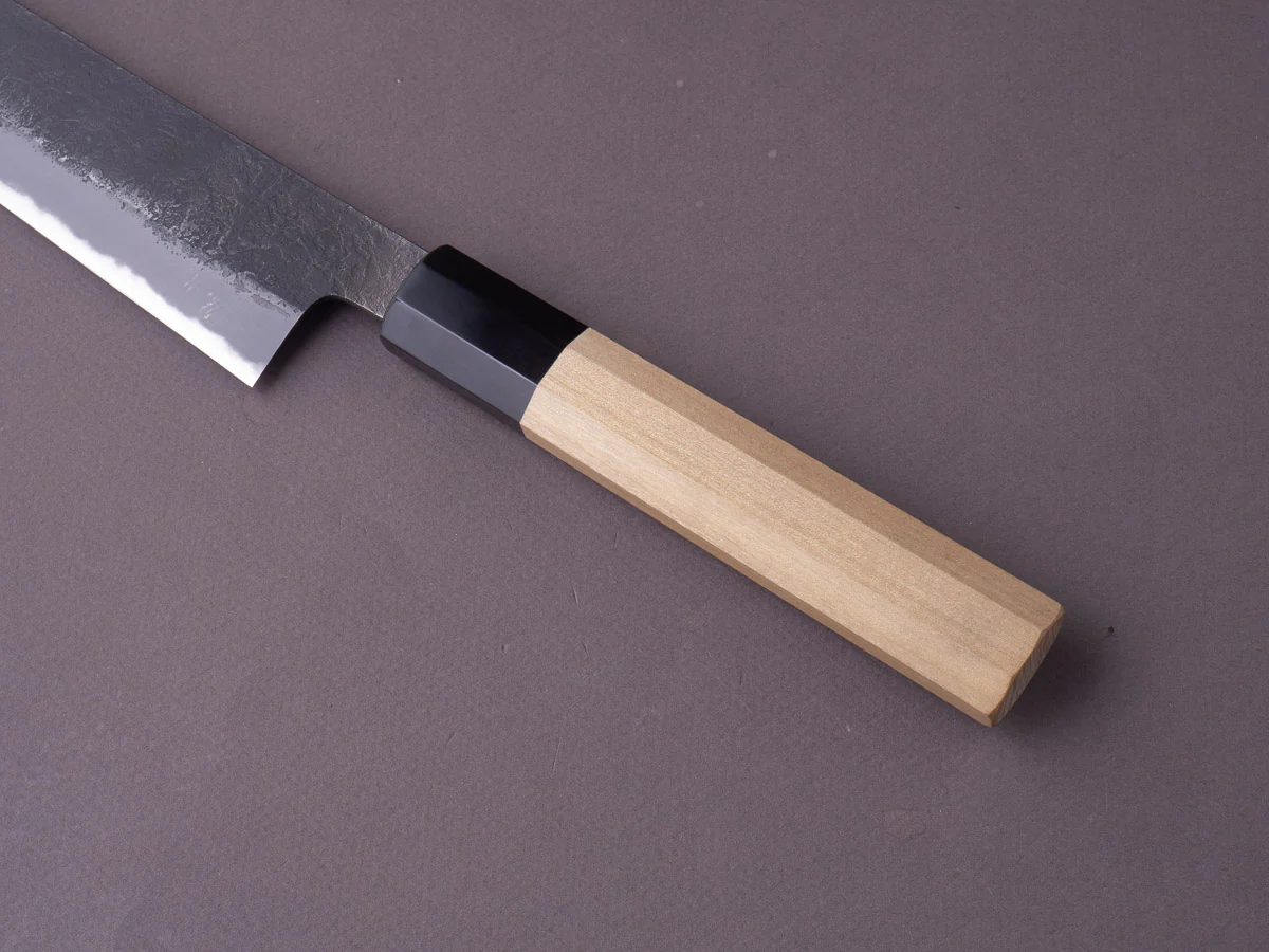 Ajikataya - White #2 - Kurouchi Nashiji - 270mm Sujihiki - Magnolia Handle - Image 5
