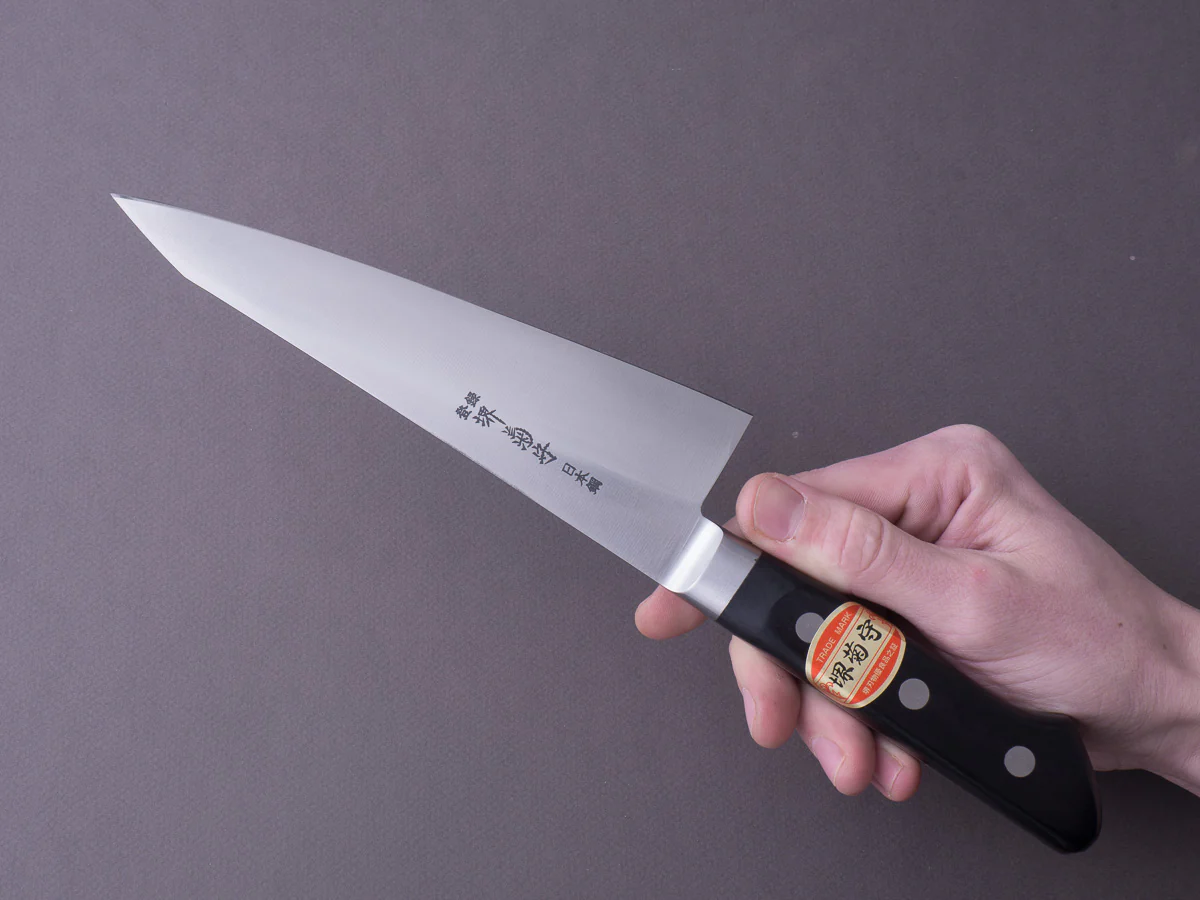 Sakai Kikumori - Nihonko - SK Carbon - 195mm - Garasuki - Western Handle - Image 5