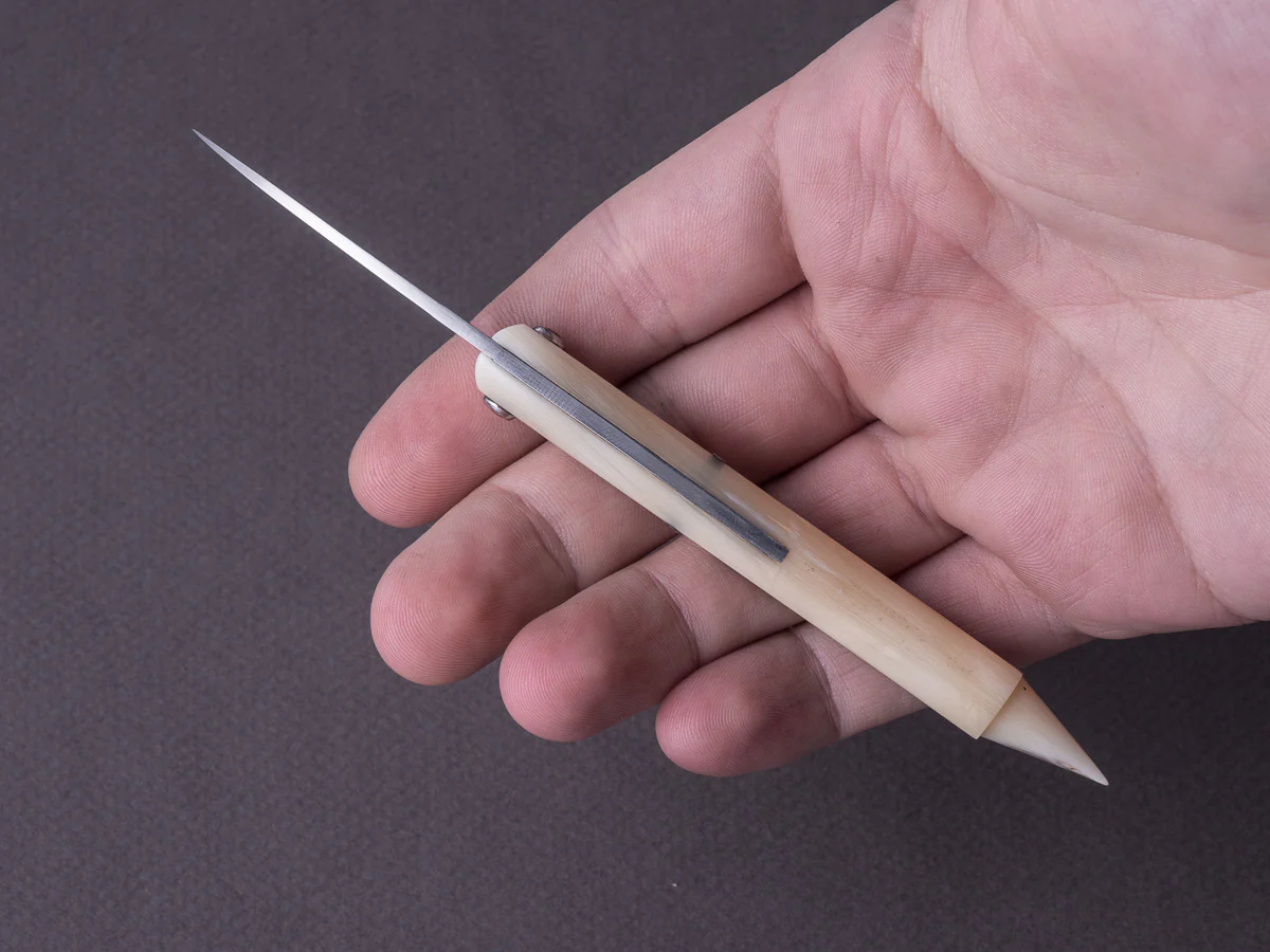 Cognet - Truffle Knife "Le Truffier" - Corne Blonde - Image 7