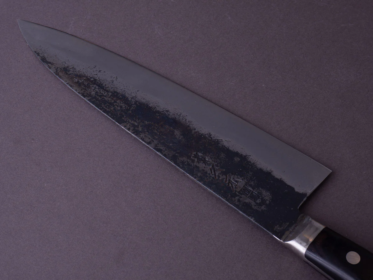 Morihei - Hisamoto - White #1 - Kurouchi - 210mm - Gyuto - Western Handle - Image 6