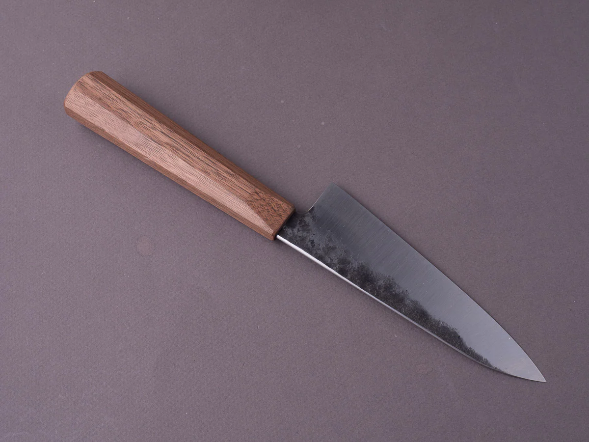 Soma - Standard Chef's Set - 80CRV2 Carbon - Kurouchi - 150mm Gyuto - Walnut Handle