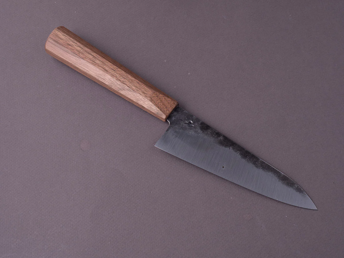 Soma - Standard Chef's Set - 80CRV2 Carbon - Kurouchi - 150mm Gyuto - Walnut Handle - Image 2