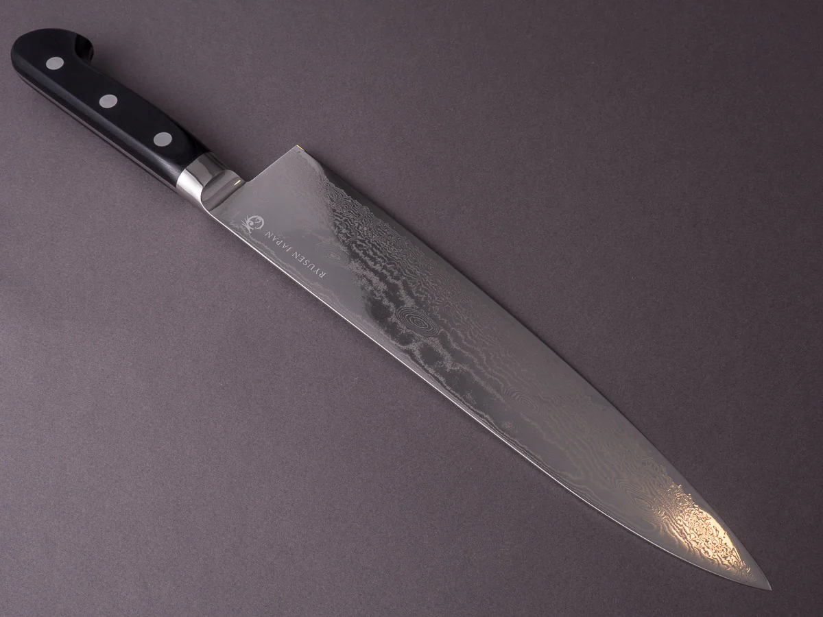 RYUSEN - BONTEN UNRYU - VG10 Damascus - 270mm Gyuto - Western Handle - Image 2