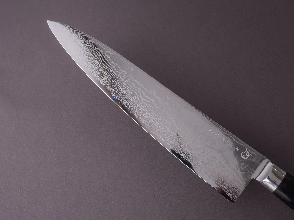 RYUSEN - BONTEN UNRYU - VG10 Damascus - 270mm Gyuto - Western Handle - Image 4