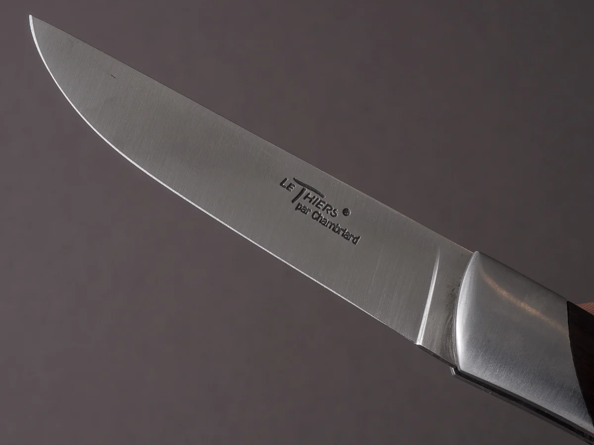 Coutellerie Chambriard - Folding Knife - Le Thiers "Mi-Jo" - Lock Back - 80mm - Ironwood Handle - Image 7