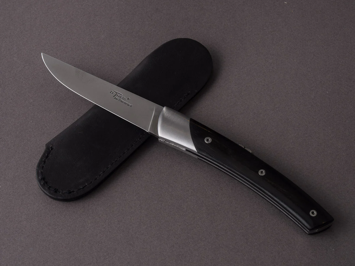 Coutellerie Chambriard - Folding Knife - Le Thiers "Mi-Jo" - Lock Back - 80mm - Ebony Handle