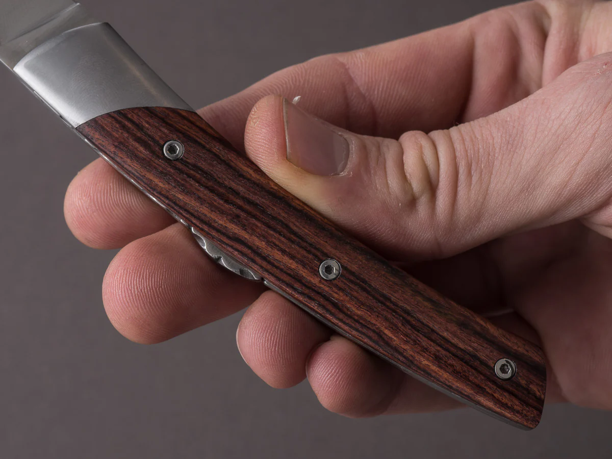 Coutellerie Chambriard - Folding Knife - Le Thiers "Mi-Jo" - Lock Back - 80mm - Violet Handle - Image 11