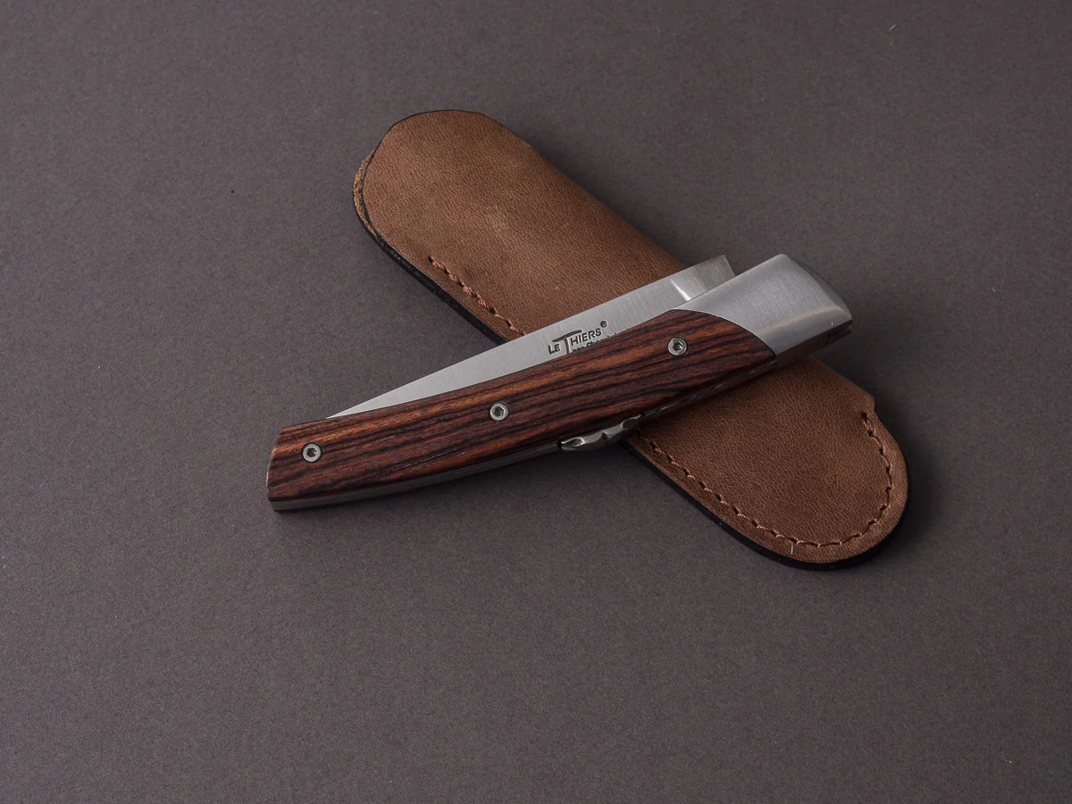 Coutellerie Chambriard - Folding Knife - Le Thiers "Mi-Jo" - Lock Back - 80mm - Violet Handle - Image 2