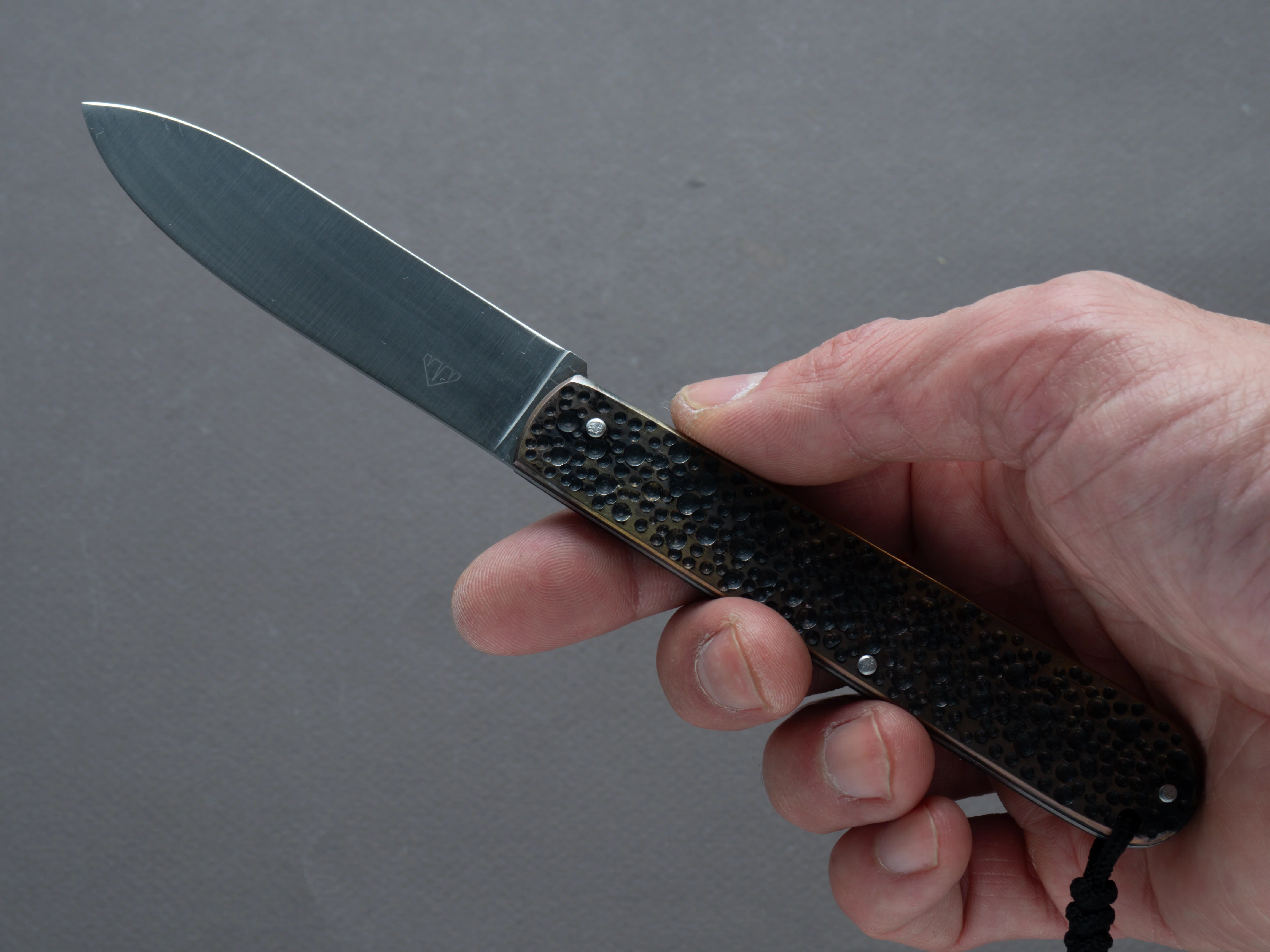 Coutellerie Maria - Folding Knife - Canif - 14C28N - 85mm - Textured & Milled Handle - Image 5