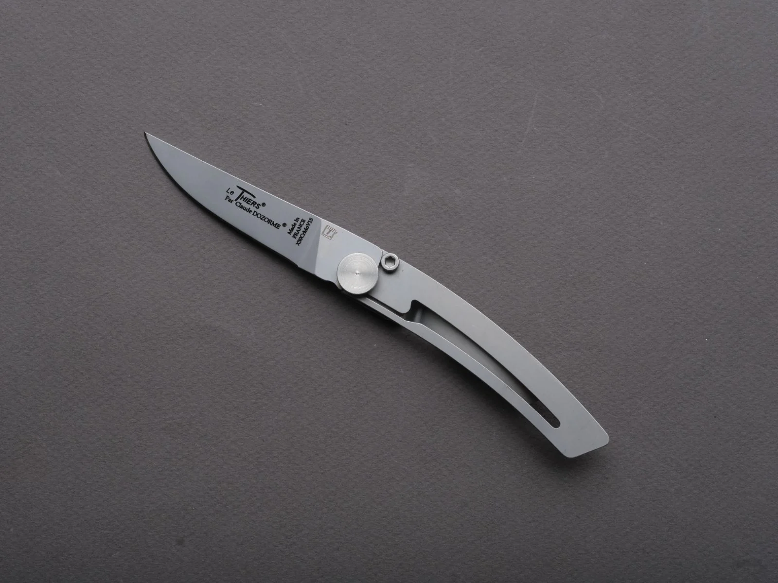 Dozorme - Folding - Le Theirs - Liner Lock - 7cm - Stainless Handle