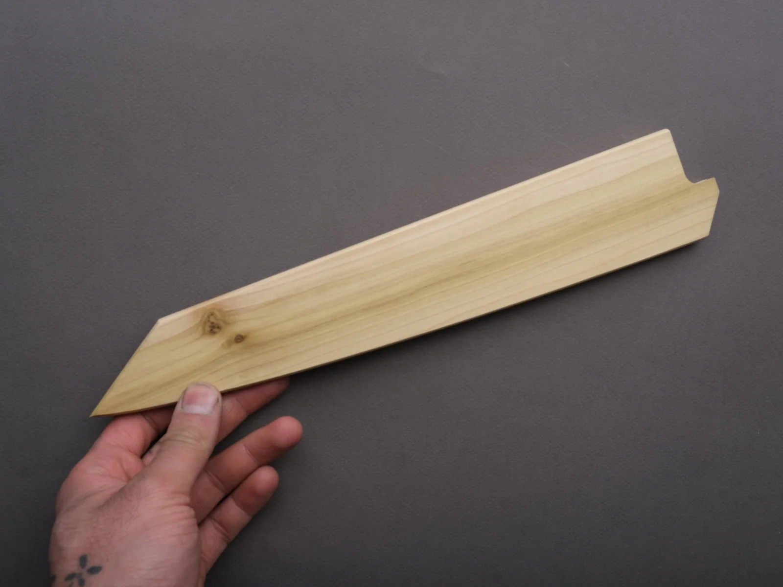 Edro Saya - Poplar - 270mm - Kiritsuke Sujihiki - 3.5mm - Image 3