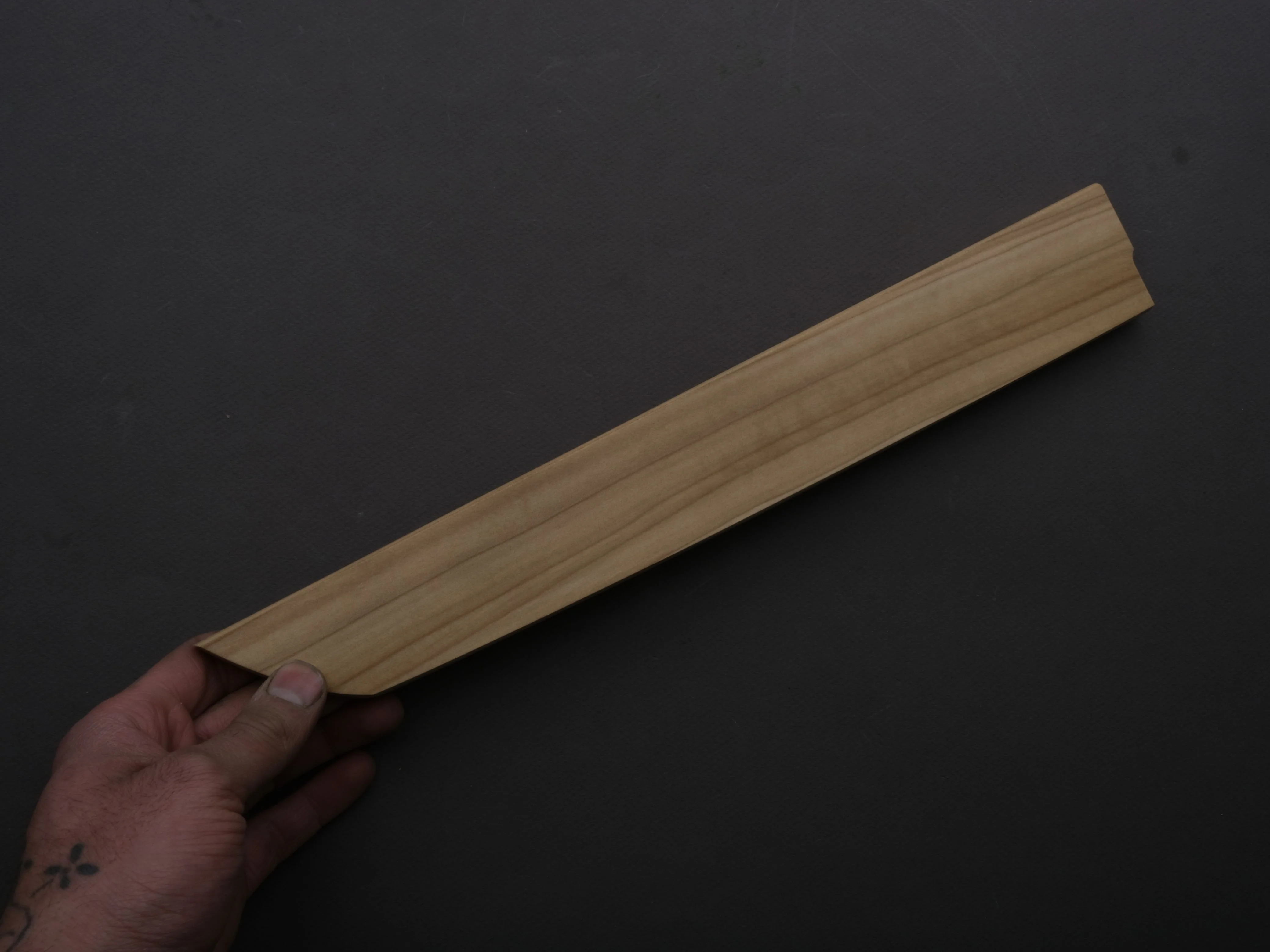 Edro Saya - Poplar - 330mm - Sakimaru Yanagiba - 5mm - Image 3
