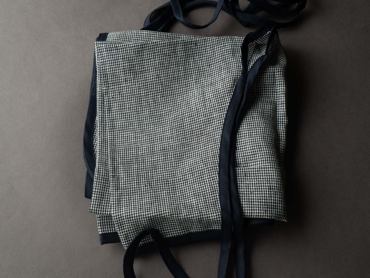 Fog Linen - Piping Apron - Image 3