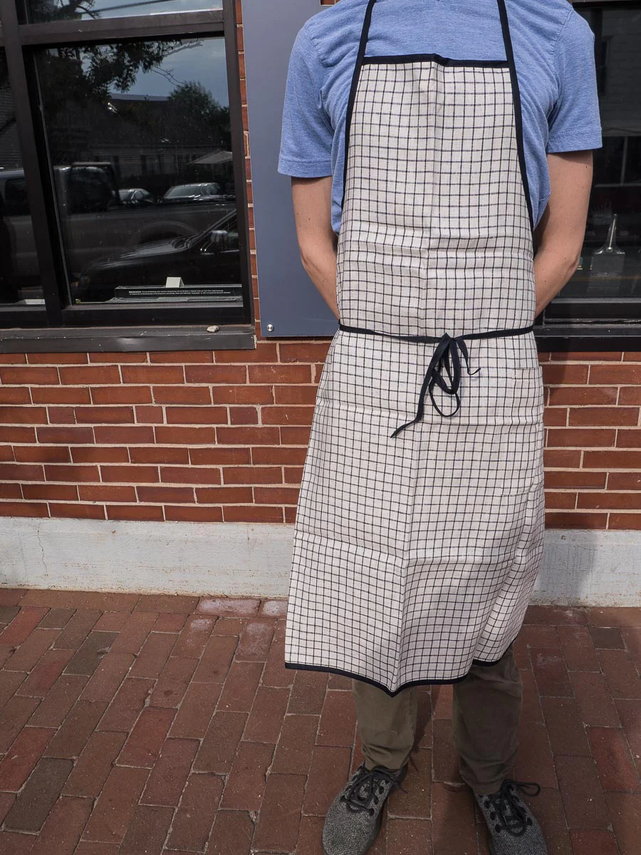 Fog Linen - Piping Apron - Image 8
