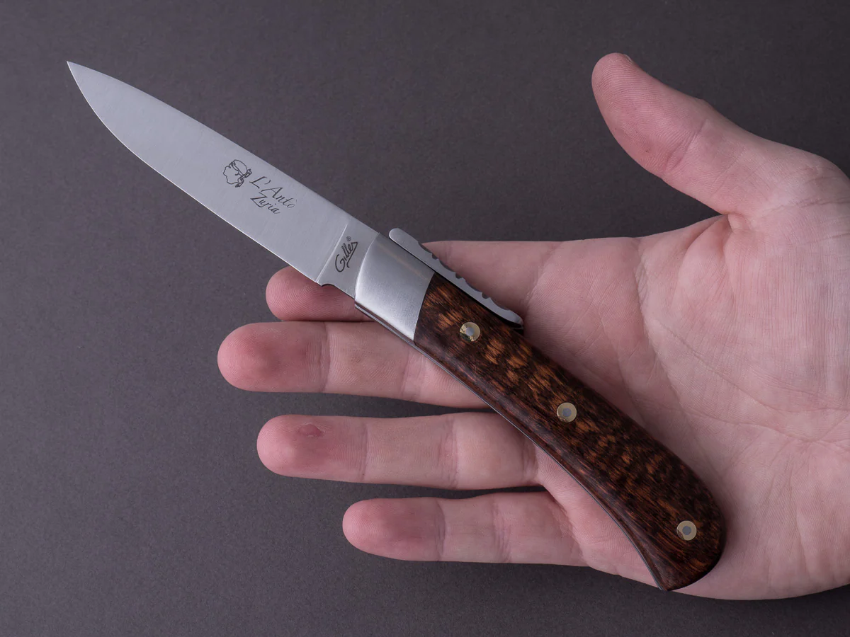 Fontenille-Pataud - Folding Knife - Corsican L'Anto - Snakewood - Lever Lock - 120mm - Image 6