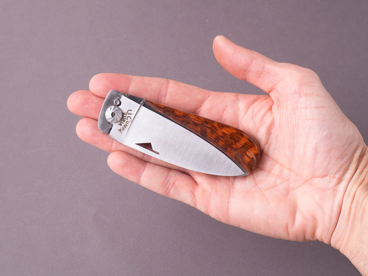 Fontenille-Pataud - Folding Knife - Corsican U Cumpa - Snake Wood  - Liner Lock - 105mm - Image 5