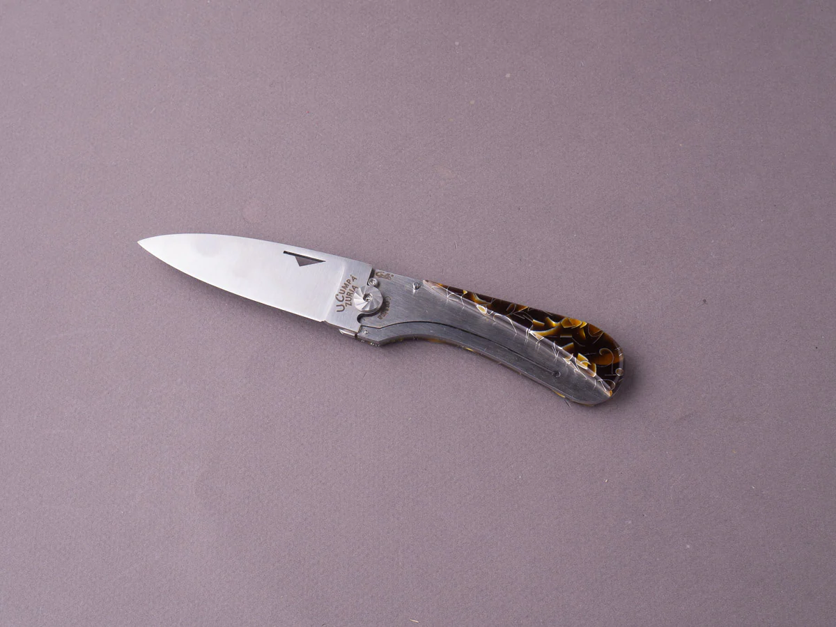 Fontenille-Pataud - Folding Knife - Corsican U Cumpa - Thermochromic - Liner Lock - 105mm
