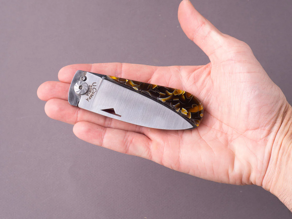 Fontenille-Pataud - Folding Knife - Corsican U Cumpa - Thermochromic - Liner Lock - 105mm - Image 5