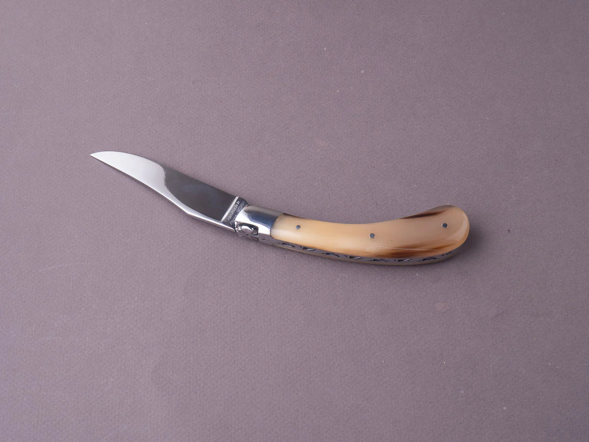 Fontenille-Pataud - Folding Knife - Le Capuchadou - 90mm - Slip Joint - Horn Handle - Image 2