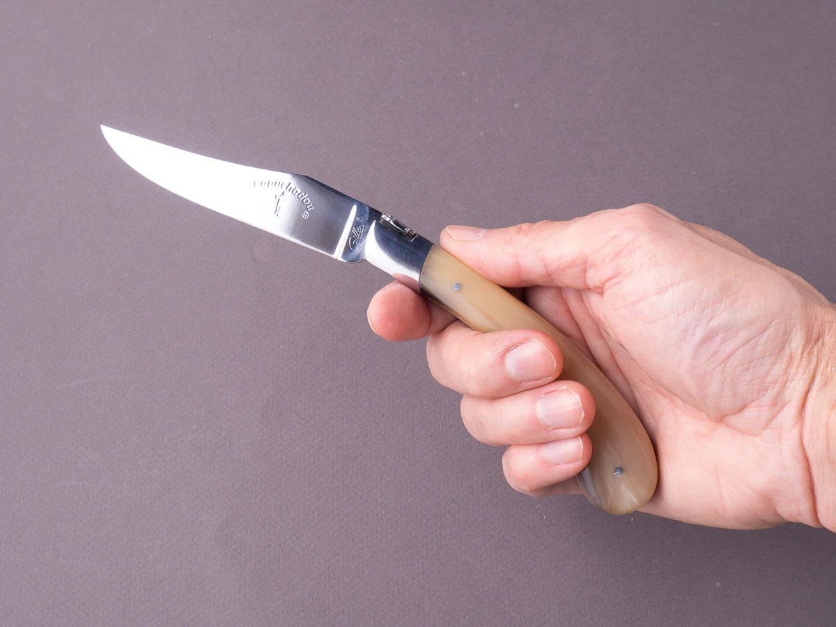 Fontenille-Pataud - Folding Knife - Le Capuchadou - 90mm - Slip Joint - Horn Handle - Image 3