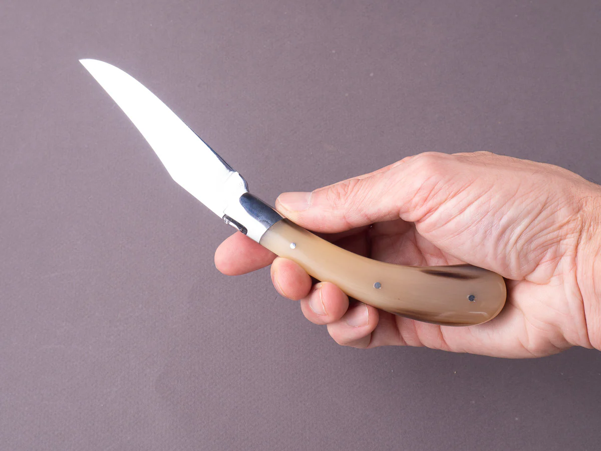 Fontenille-Pataud - Folding Knife - Le Capuchadou - 90mm - Slip Joint - Horn Handle - Image 5