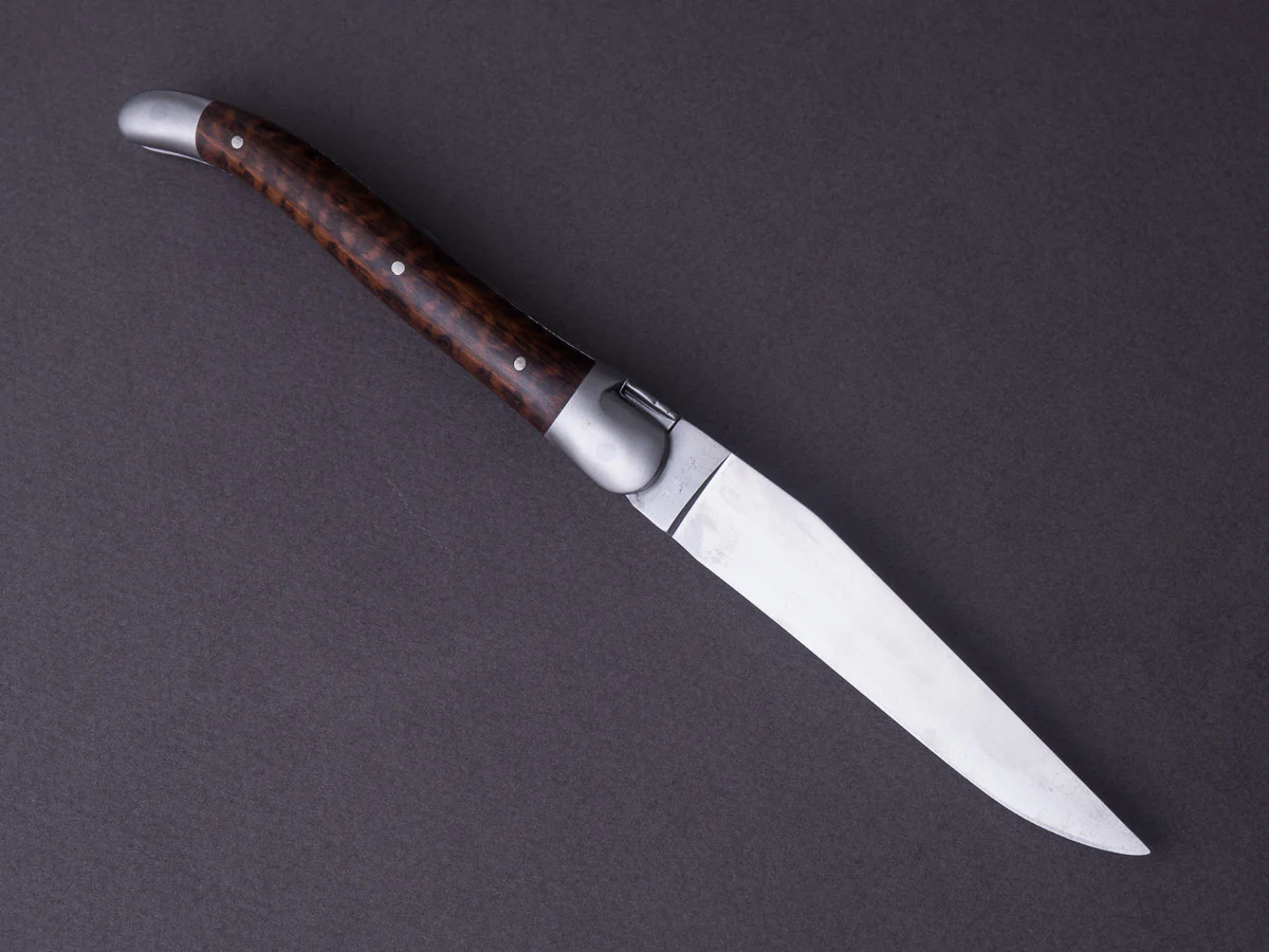 Forge De Laguiole - Folding Knife - Slip Joint - 90mm - Snakewood Handle