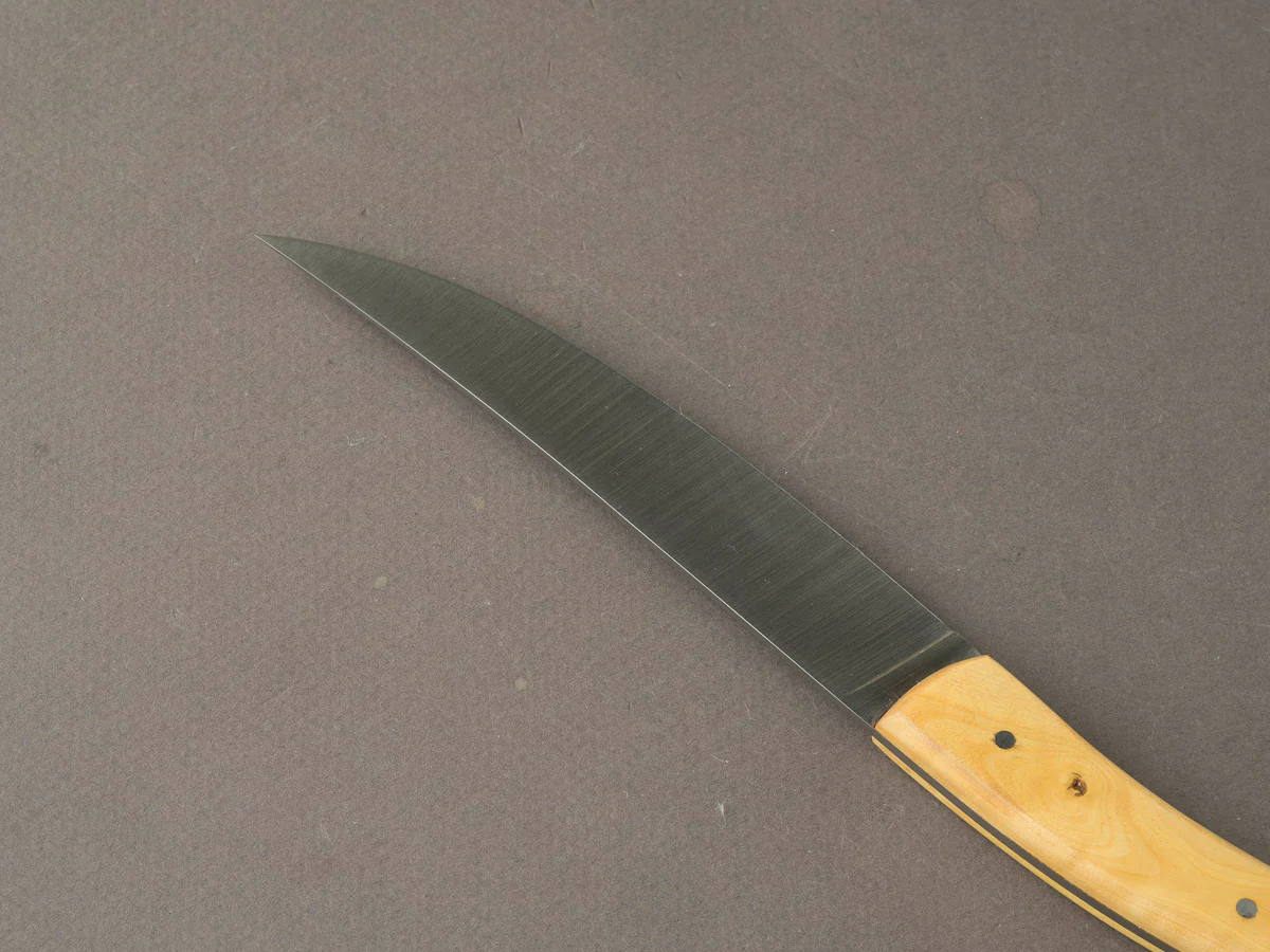 Goyon Chazeau - Styl'ver Brasserie - Steak/Table Knives - Boxwood Handles - Set of 6 - Image 4