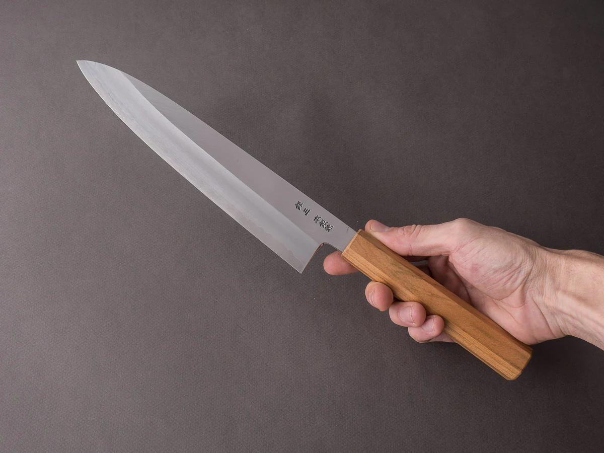 HADO - Sakura - Ginsan - 240mm Gyuto - Mono Sakura Handle - Image 7