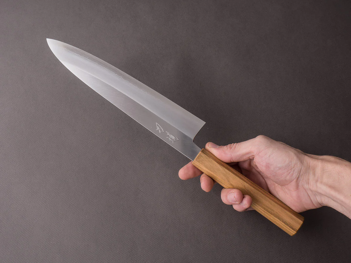 HADO - Sakura - Ginsan - 240mm Gyuto - Mono Sakura Handle - Image 8