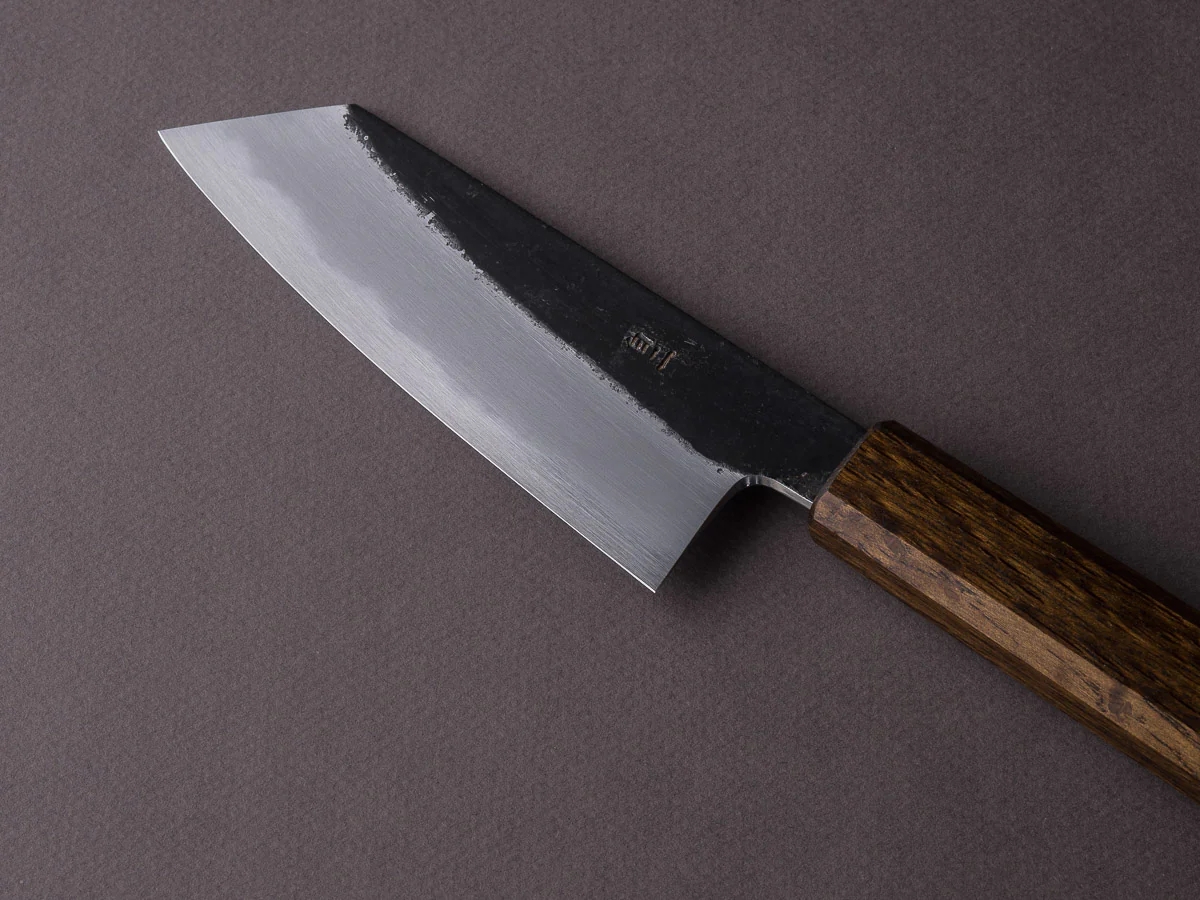 HADO - Sumi - White #2 - Kurouchi - 135mm Ko Bunka - Urushi Oak Black Handle - Image 3