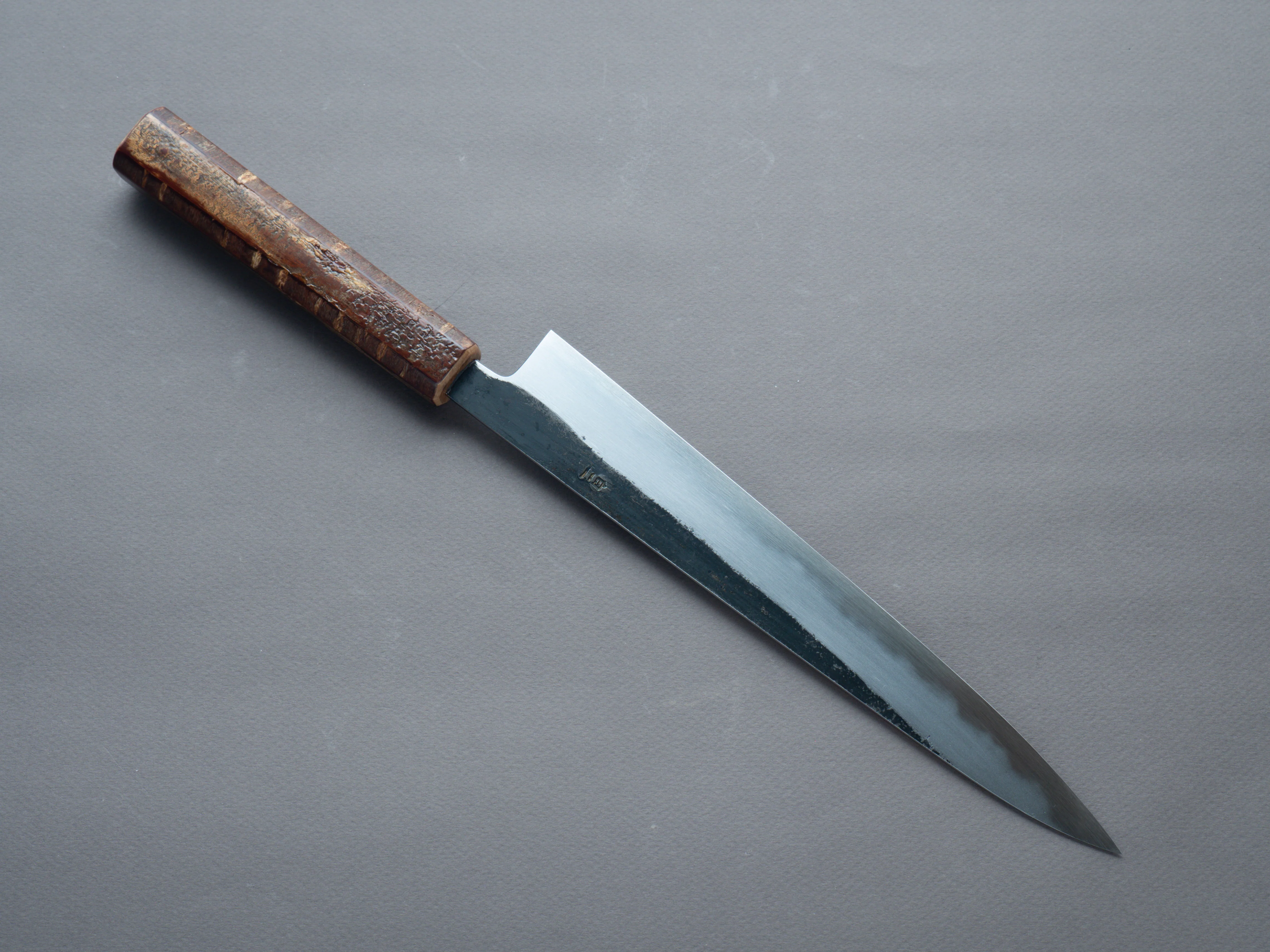 HADO - Sumi - White #2 - Kurouchi - 240mm Sujihiki - Cherry Bark Handle - Image 2