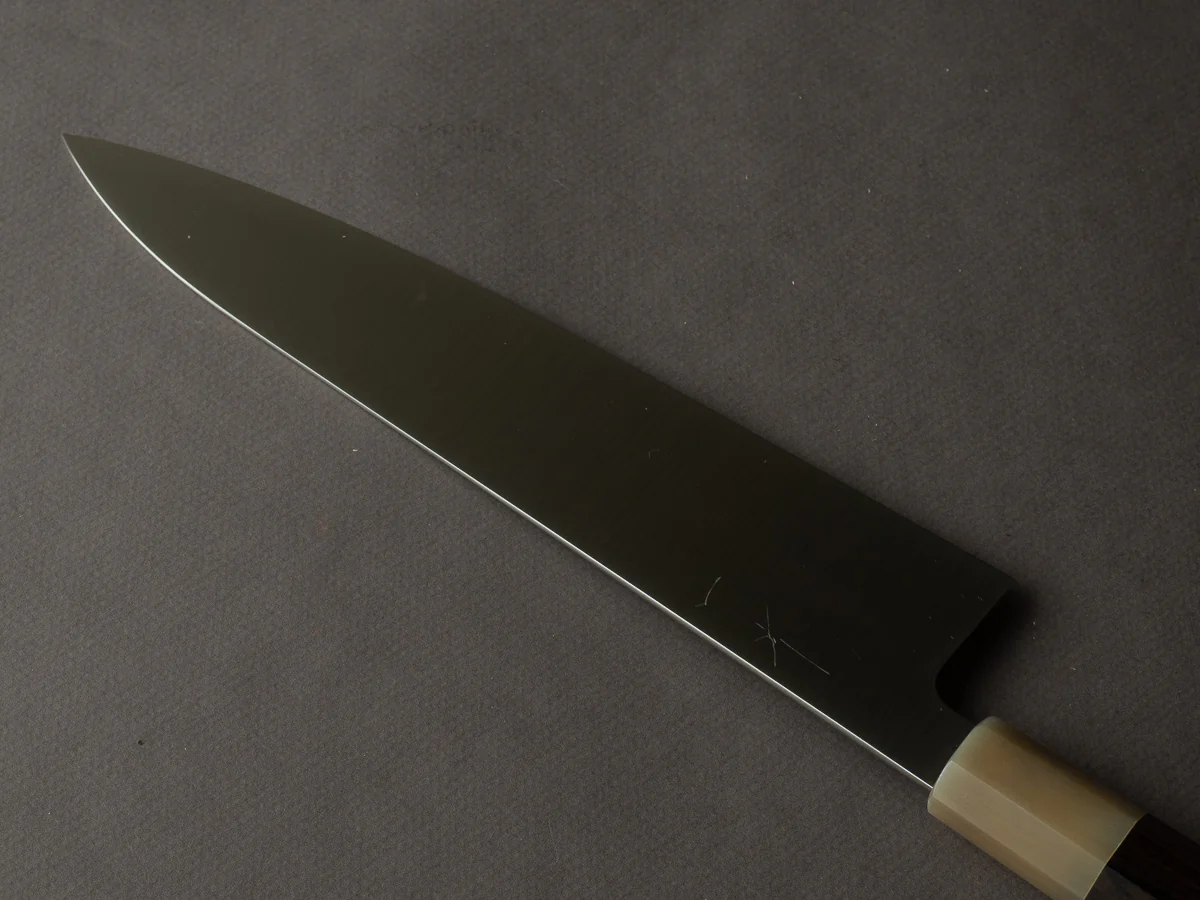 Hitohira - AH - Swedish Stainless - 240mm - Gyuto - Ebony Handle - Image 2