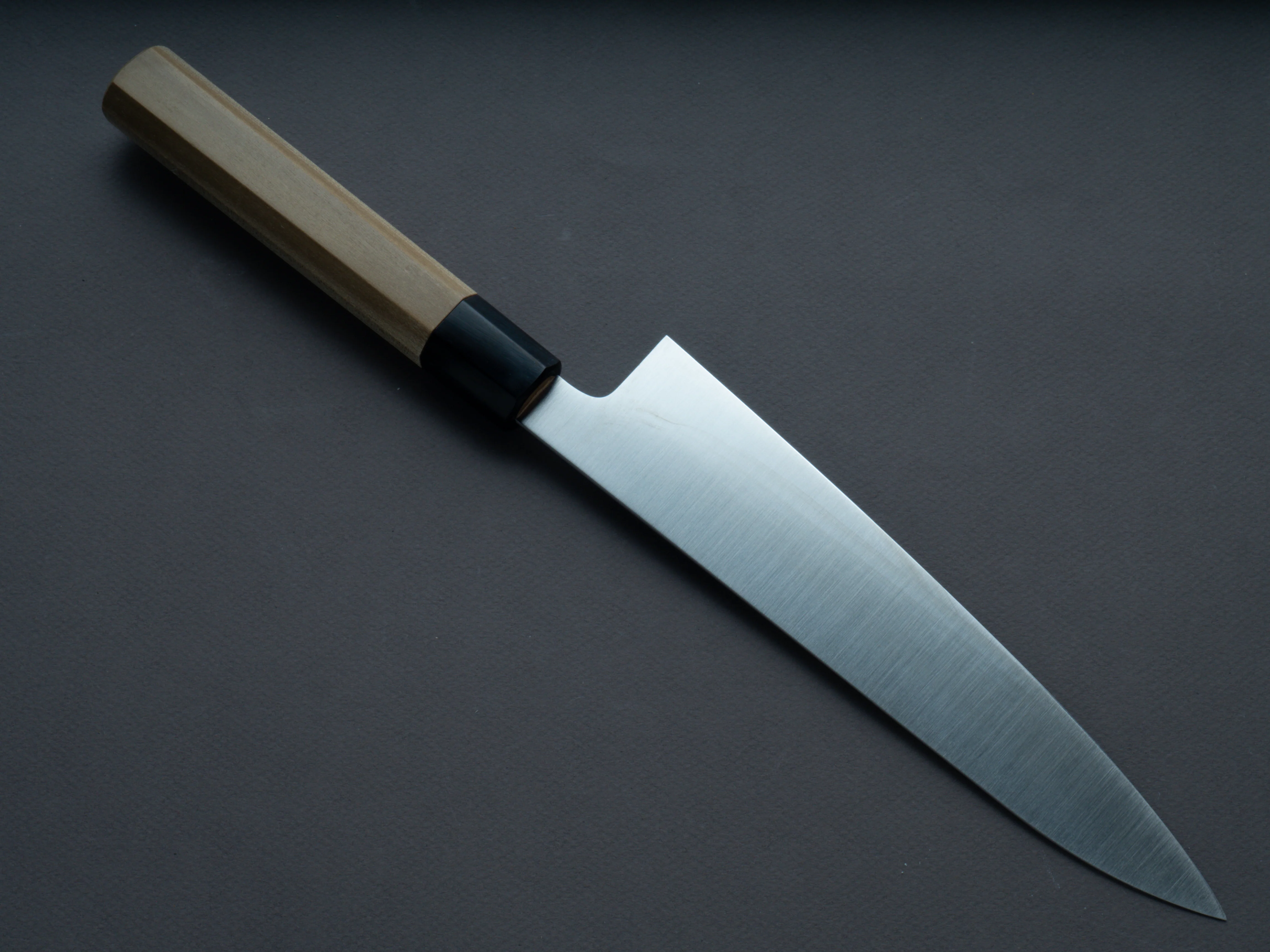Hitohira - AH - Hagane - Gyuto - 210mm - Magnolia Wood Handle - Image 2
