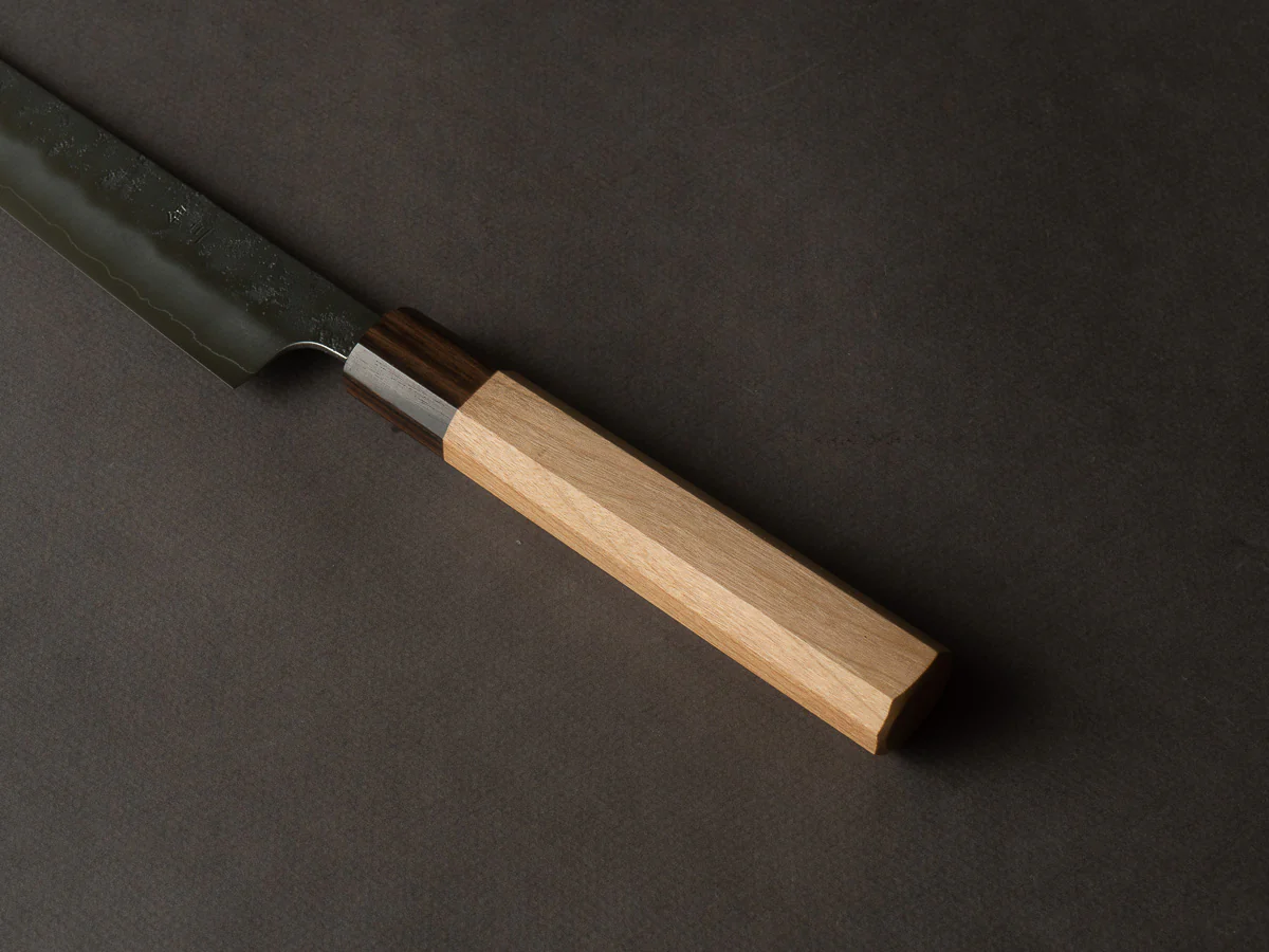 Hitohira - Futana - Ginsan - Nashiji - Sujihiki - 240mm - Cherry Handle - Image 4
