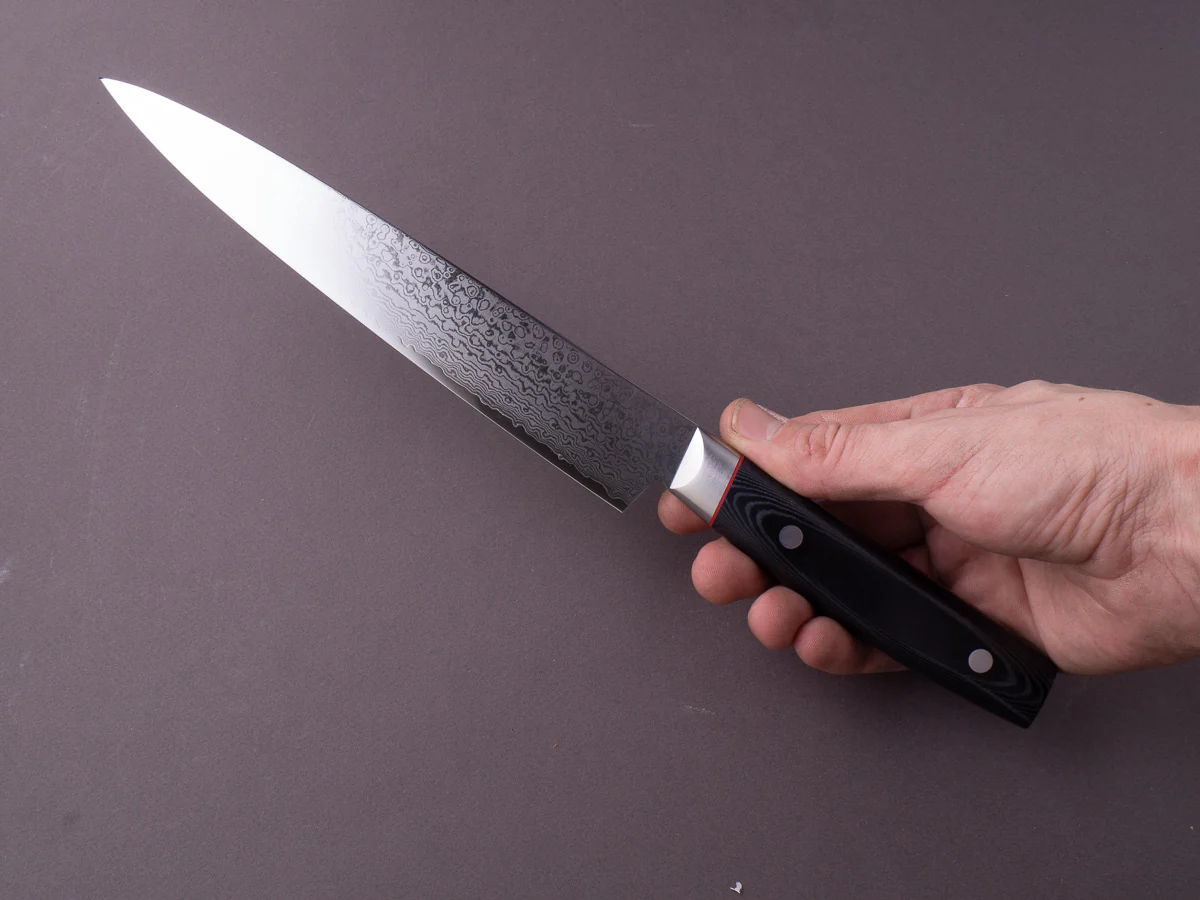 Hitohira - Imojiya KT - VG10 - 210mm Sujihiki - Micarta Handle - Image 7