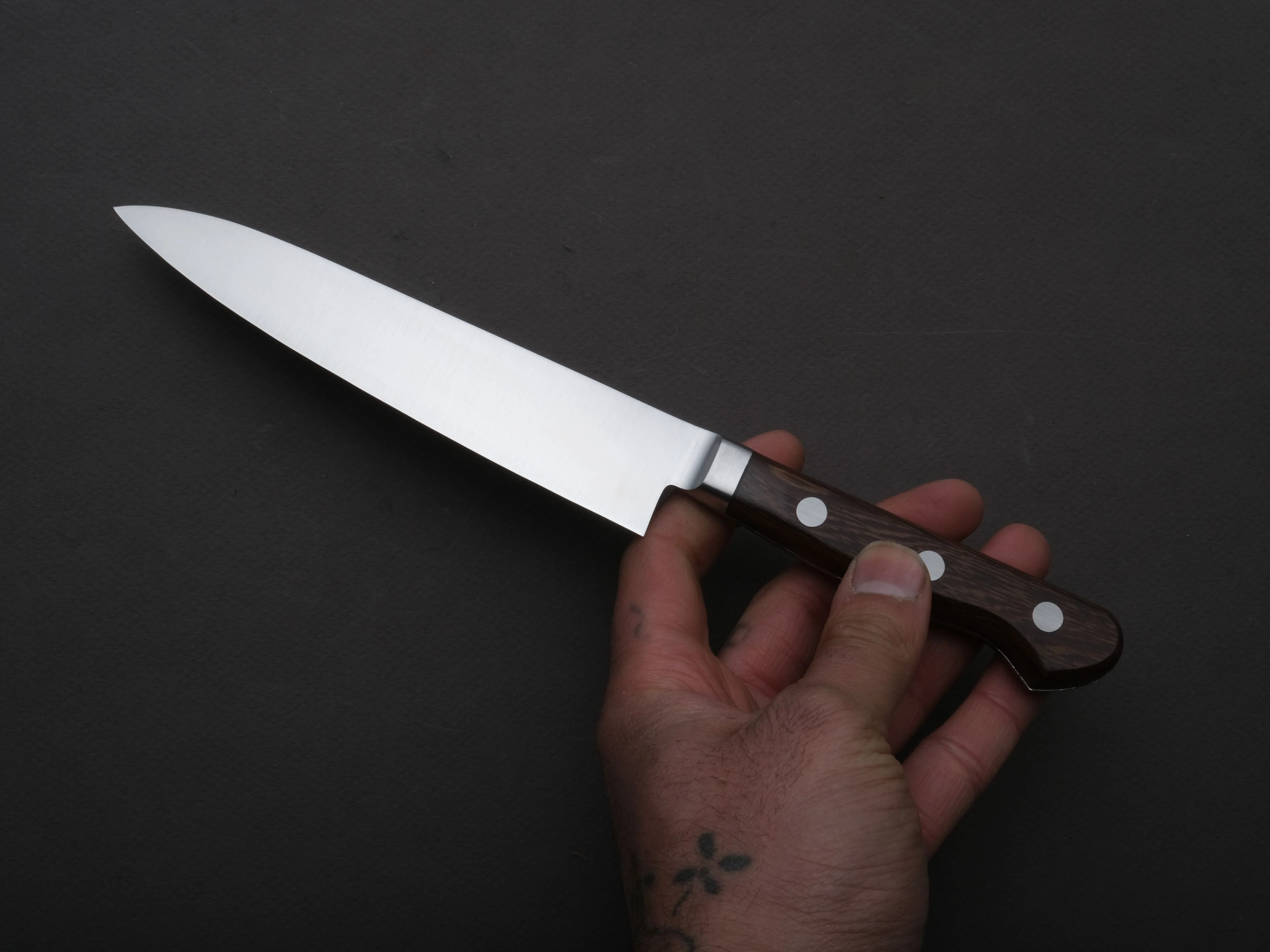 Hitohira- Imojiya - OKD - VG1 - Petty - 150mm - Western Handle - Image 4