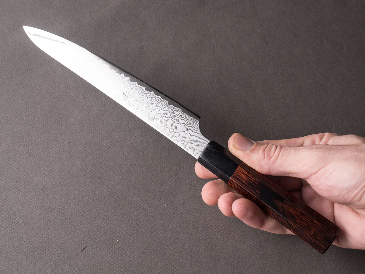 Hitohira - Imojiya TH - VG10 - Damascus - Petty - 180mm - Wa Handle - Image 8