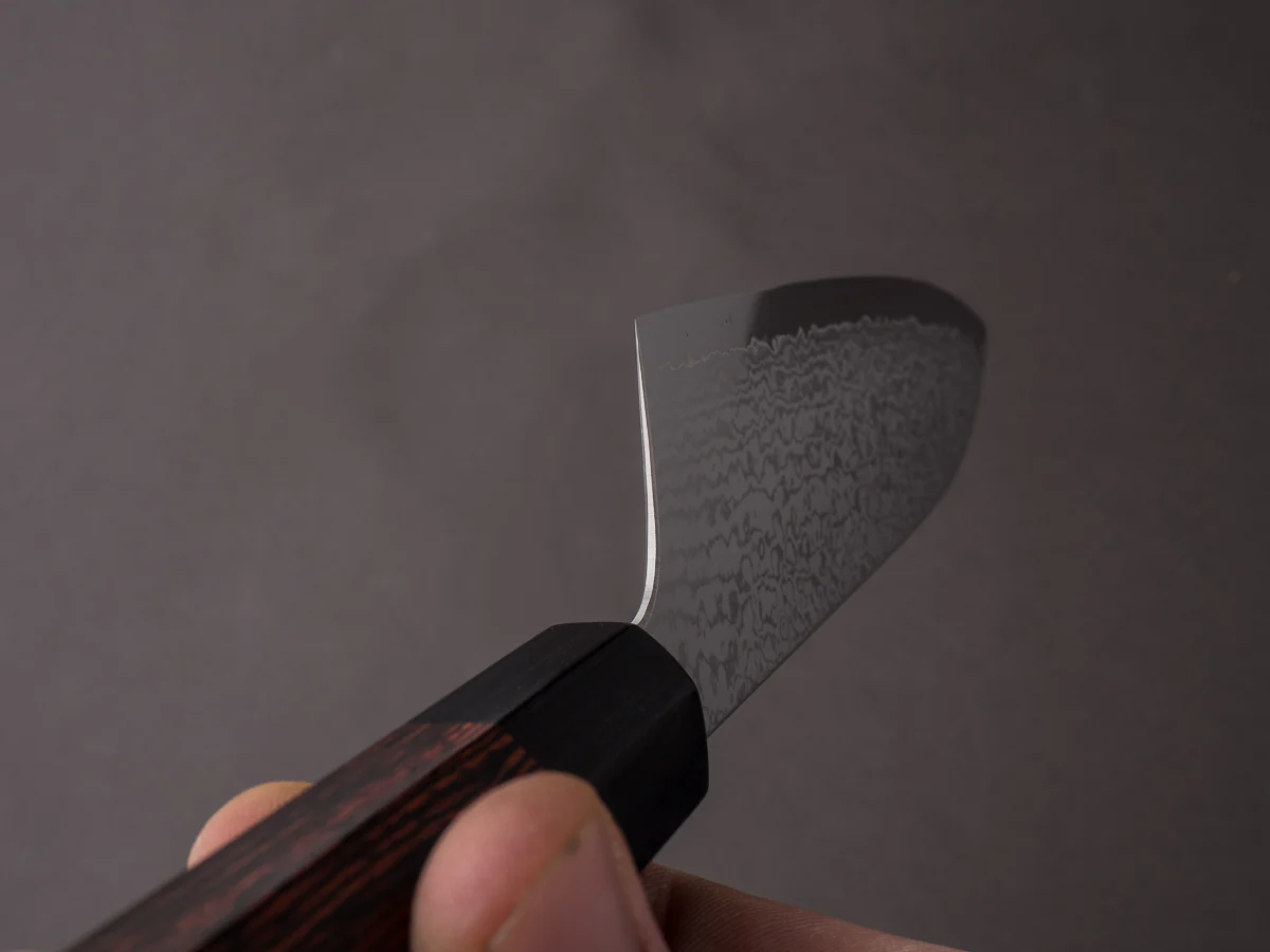 Hitohira - Imojiya TH - VG10 - Damascus - Santoku - 180mm - Wa Handle - Image 2