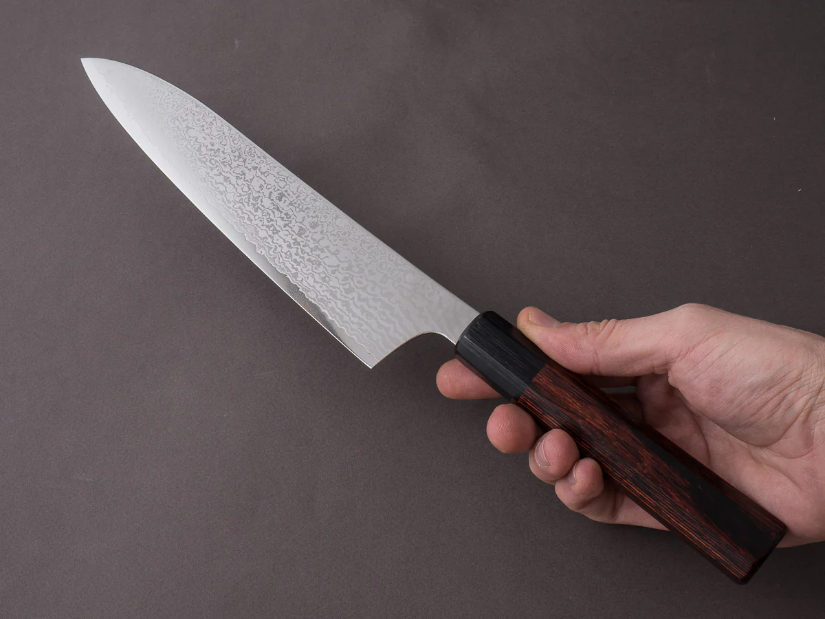 Hitohira - Imojiya TH - VG10 - Damascus - Gyuto - 210mm - Wa Handle - Image 7