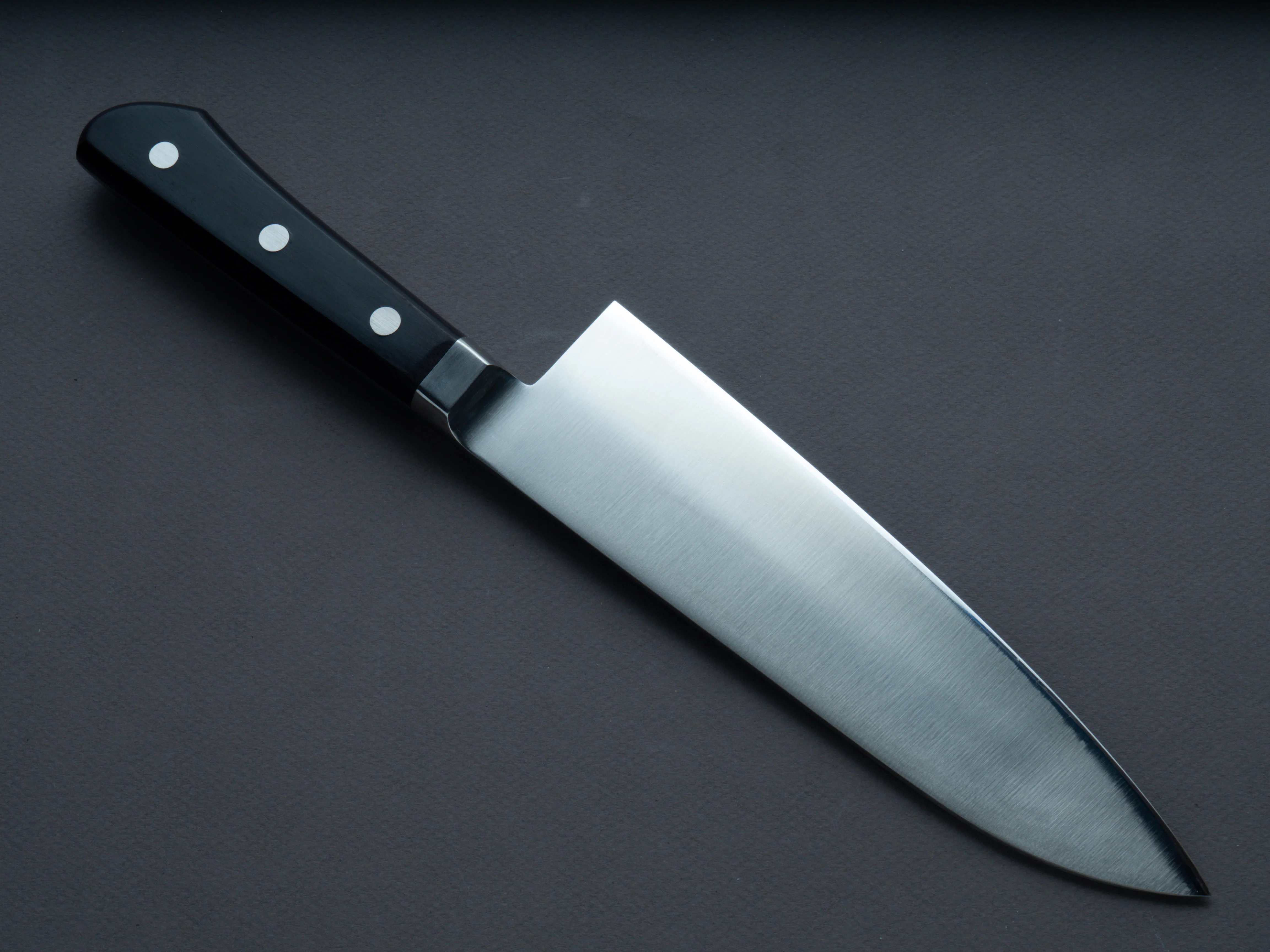 Hitohira - KH MV - Stainless - Deba - 180mm - Western Handle - Image 2