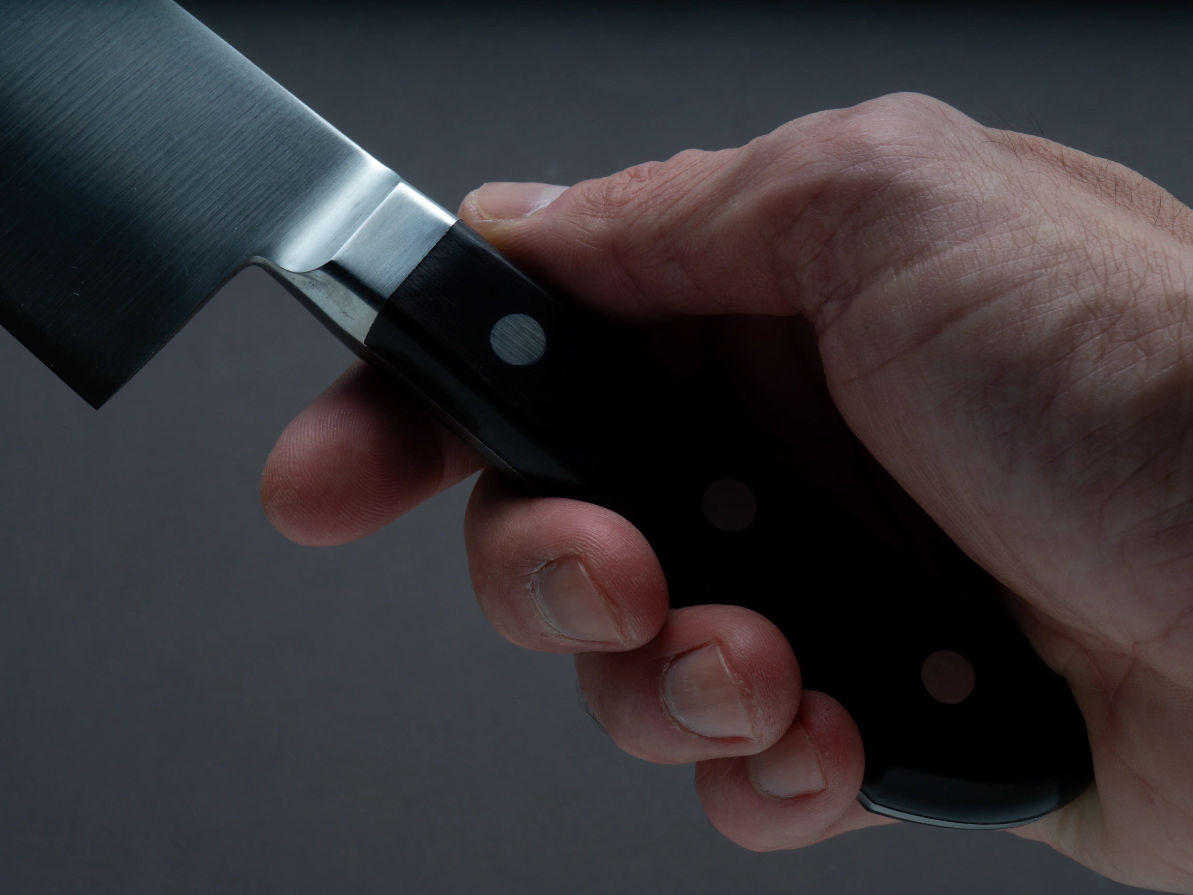 Hitohira - KH MV - Stainless - Deba - 180mm - Western Handle - Image 5