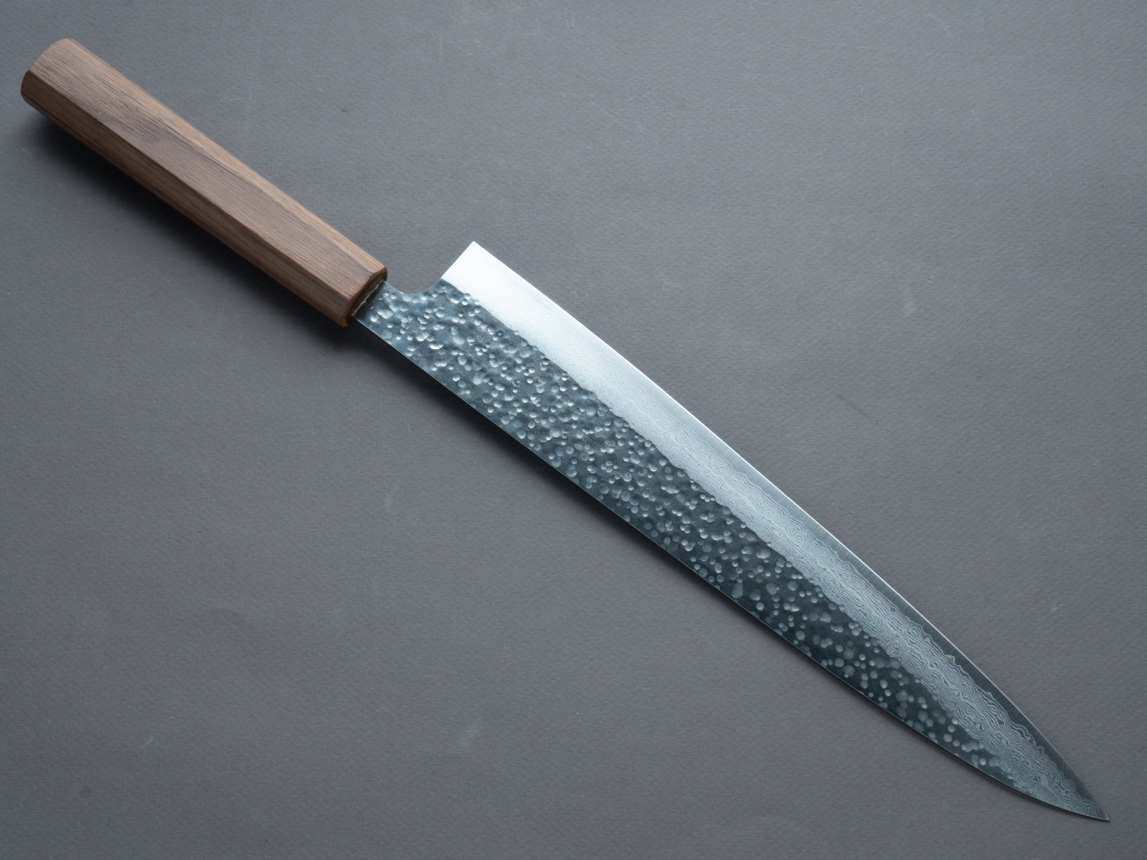 Hitohira - STK - VG7 - Sujihiki - 270mm - Walnut Handle - Image 2