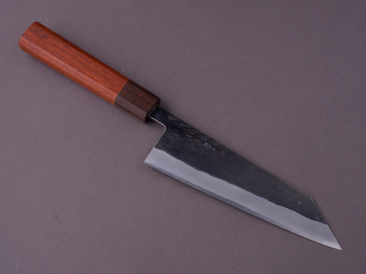 Hitohira - TD - Blue #2 - Stainless Clad - Kurouchi - Bunka - 165mm - Padauk Handle