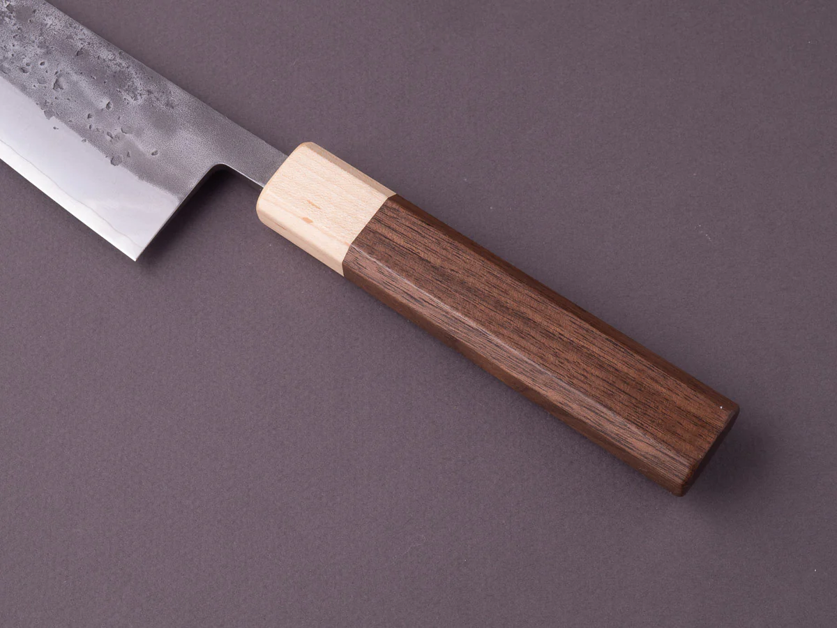 Hitohira - TD - SLD - Nashiji - Gyuto - 210mm - Walnut Handle - Image 6