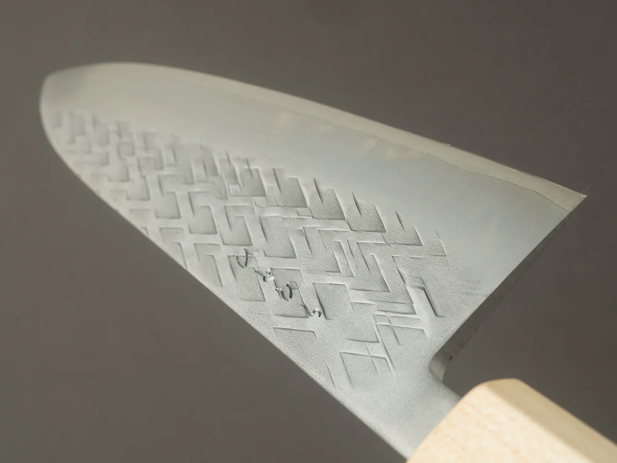 Hitohira - TD - SLD - Tsuchime - Gyuto - 210mm - Walnut Handle - Image 10