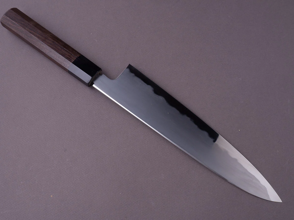 Tetsujin -  Blue #2 - Kasumi - 240mm Gyuto - Taihei Handle - Image 7