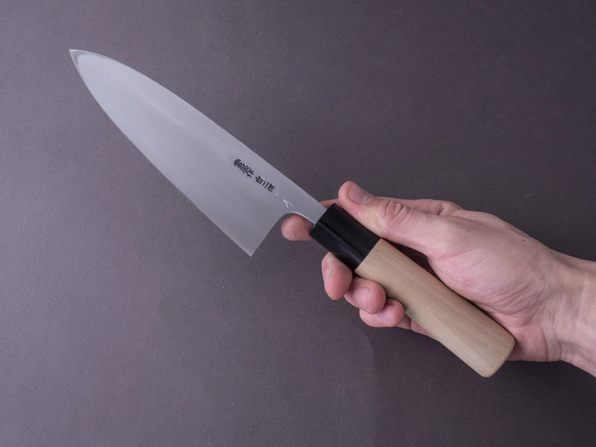 Hitohira - Togashi - Tachi - White #2 - 165mm Deba - Ho Wood Handle - Image 7