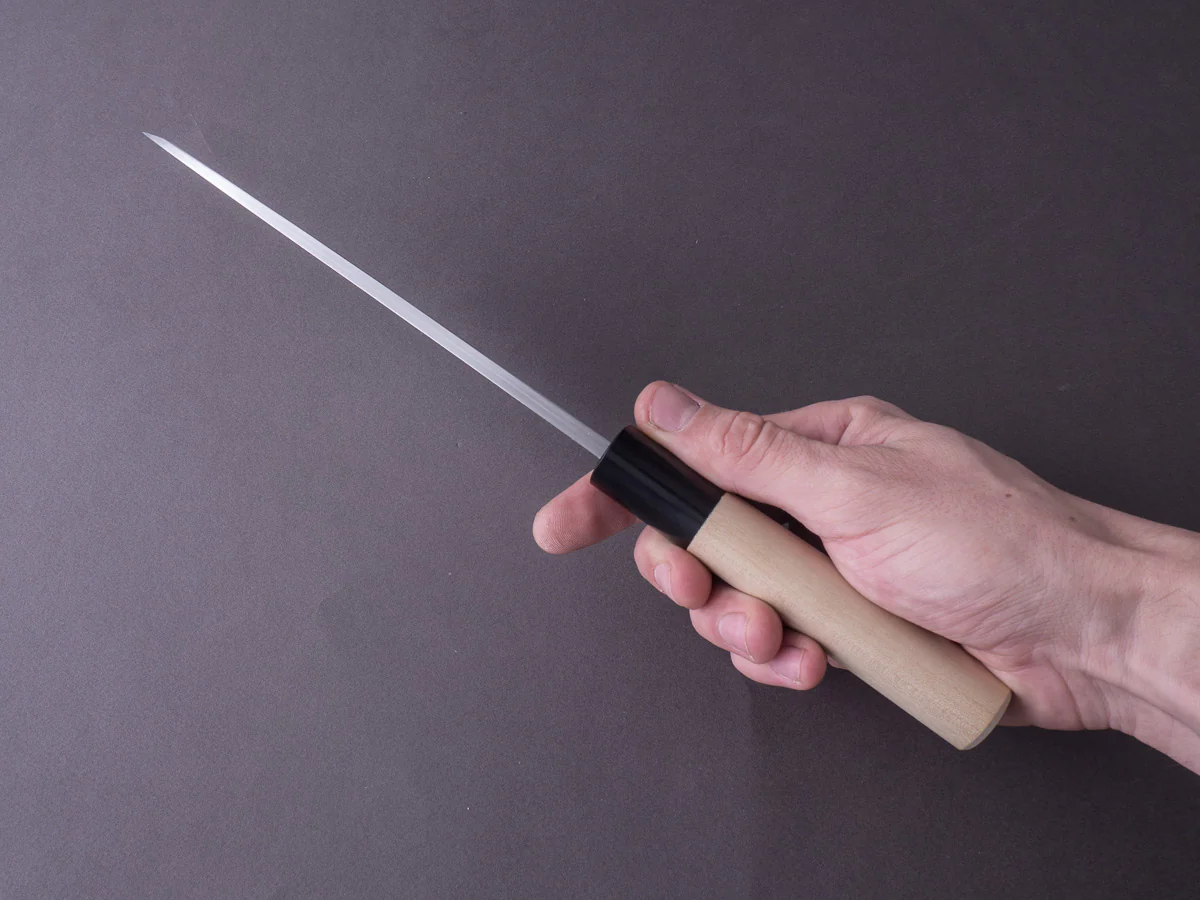 Hitohira - Togashi - Tachi - White #2 - 165mm Deba - Ho Wood Handle - Image 9