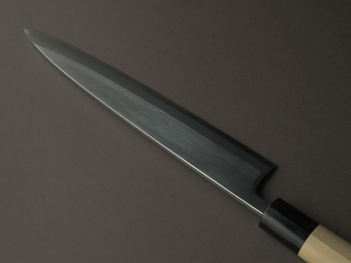 Hitohira - Togashi - Tachi - White #2 - 240mm Mioroshi Deba - D-Shaped Ho Wood Handle - Image 3